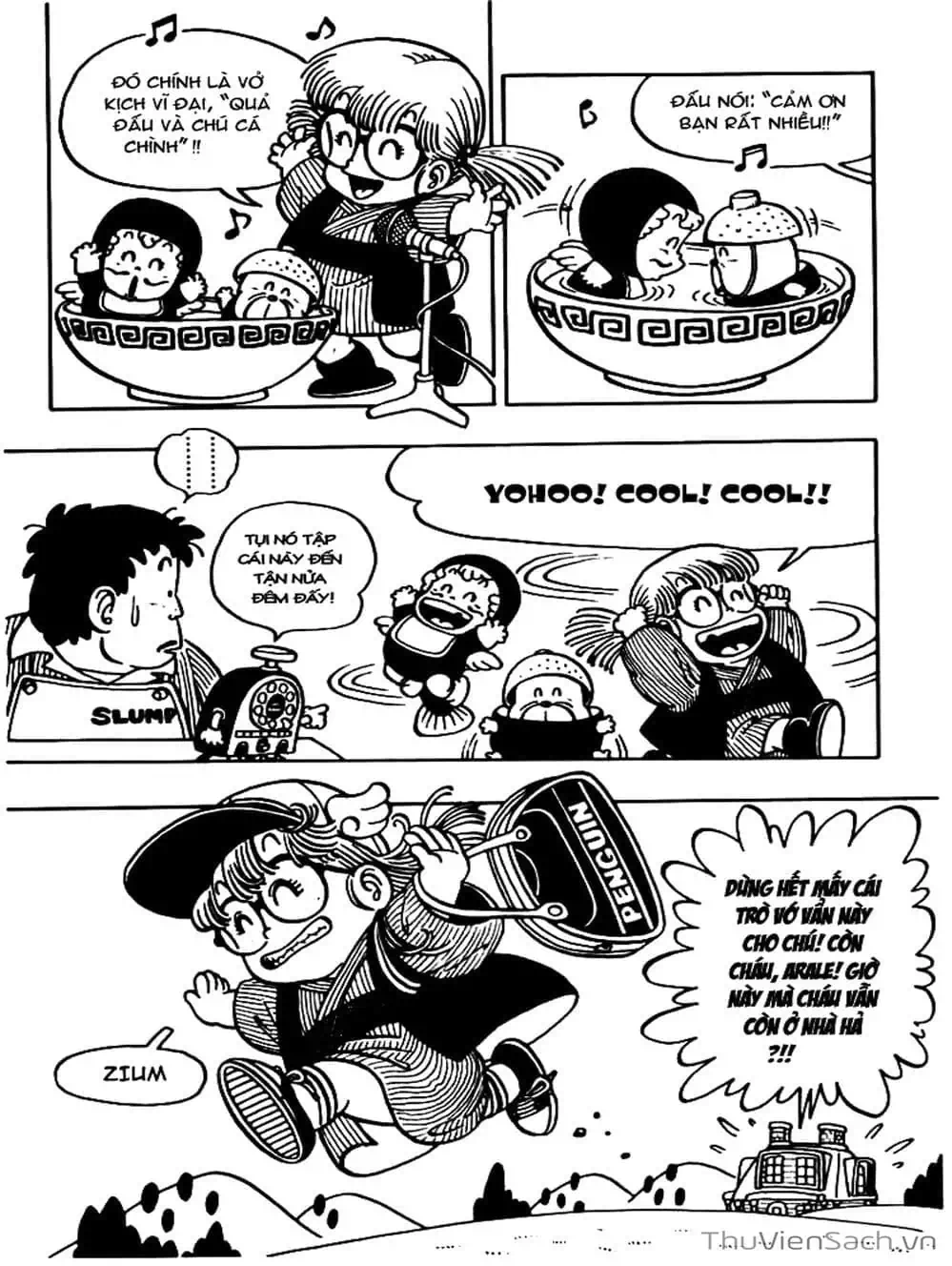 Truyện Tranh Tiến Sĩ Slump - Dr. Slump trang 4