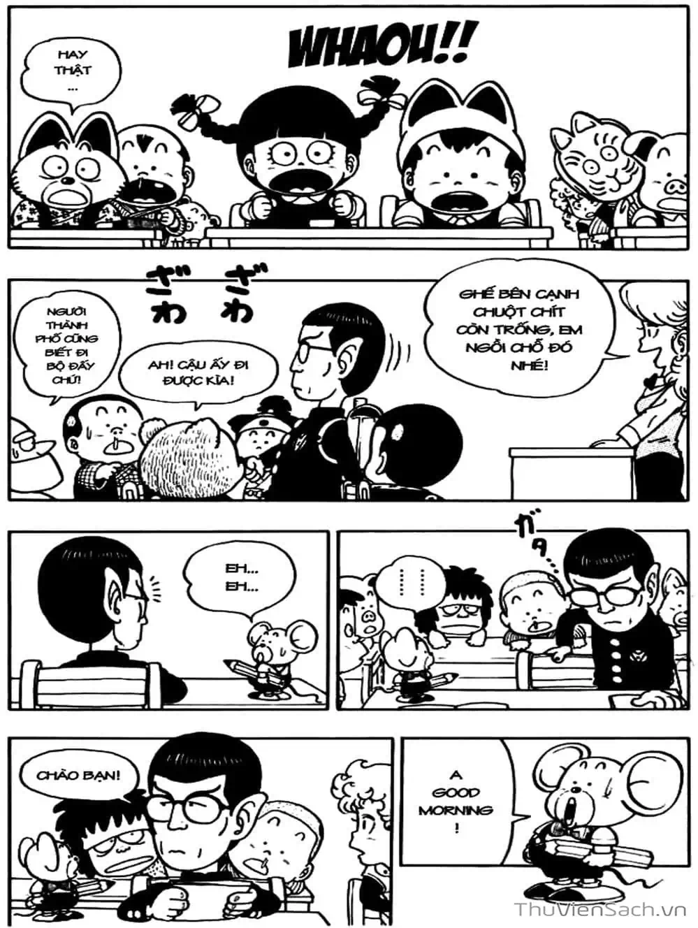 Truyện Tranh Tiến Sĩ Slump - Dr. Slump trang 4