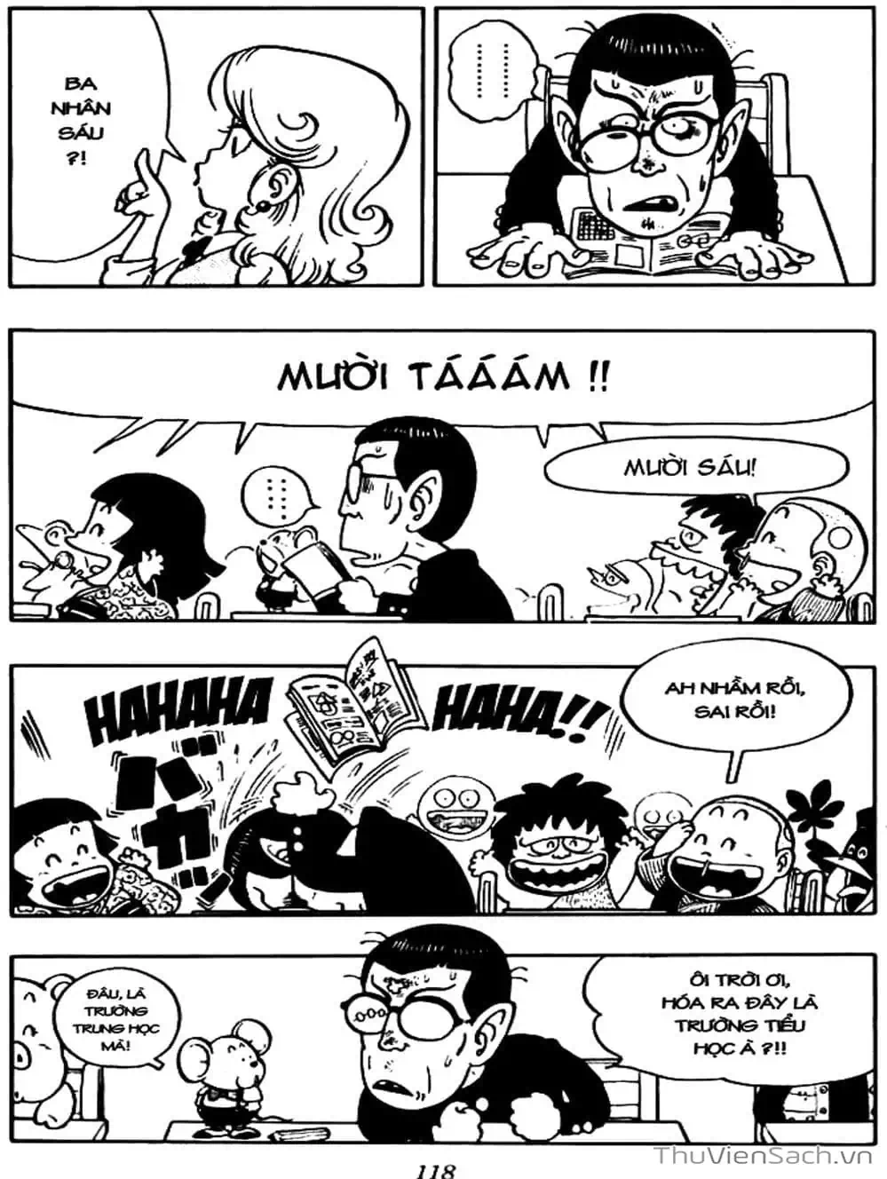 Truyện Tranh Tiến Sĩ Slump - Dr. Slump trang 4