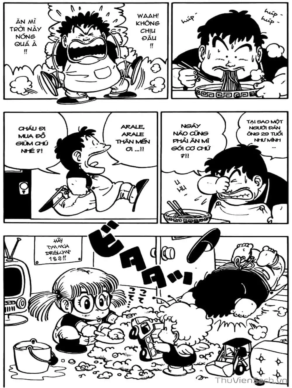Truyện Tranh Tiến Sĩ Slump - Dr. Slump trang 4
