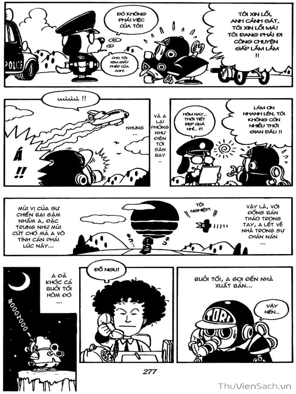 Truyện Tranh Tiến Sĩ Slump - Dr. Slump trang 4