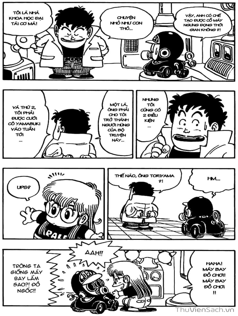 Truyện Tranh Tiến Sĩ Slump - Dr. Slump trang 4