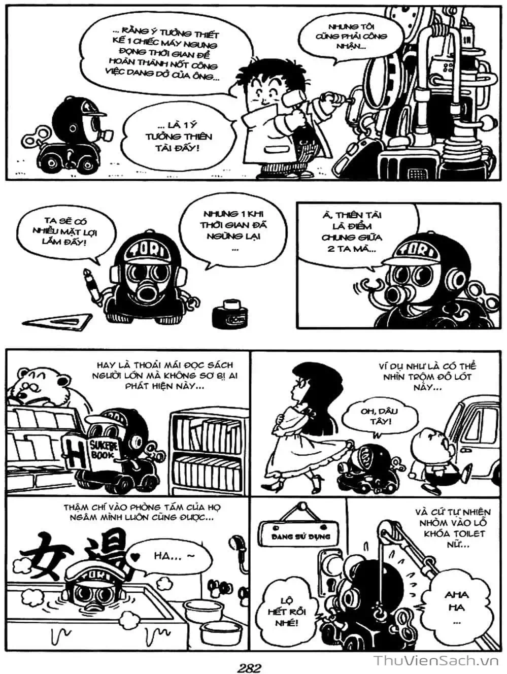 Truyện Tranh Tiến Sĩ Slump - Dr. Slump trang 4