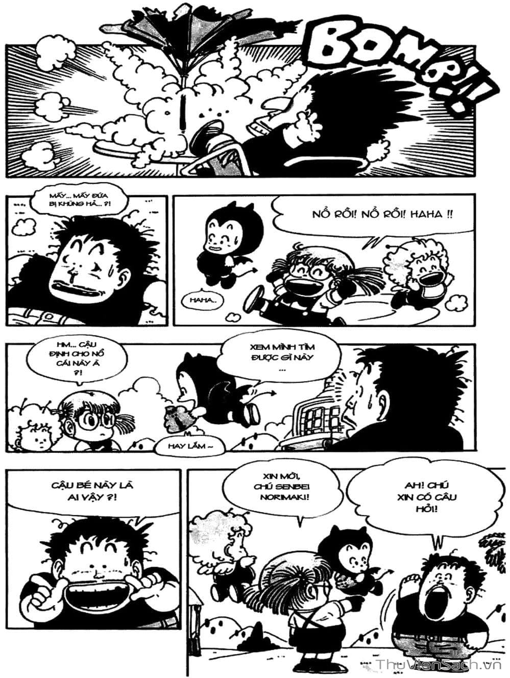 Truyện Tranh Tiến Sĩ Slump - Dr. Slump trang 1011