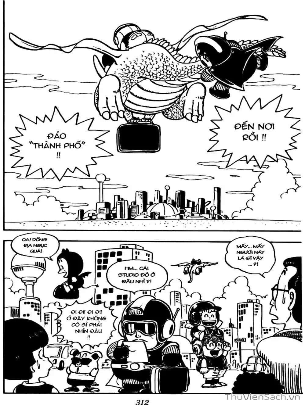 Truyện Tranh Tiến Sĩ Slump - Dr. Slump trang 4
