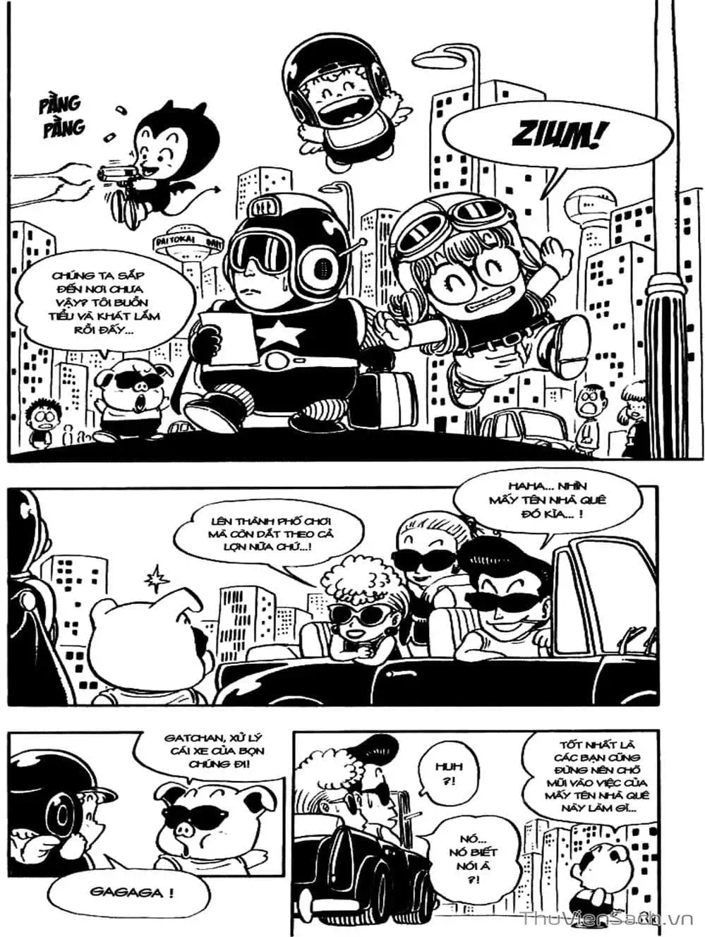 Truyện Tranh Tiến Sĩ Slump - Dr. Slump trang 4