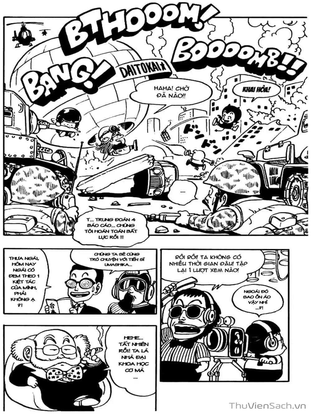 Truyện Tranh Tiến Sĩ Slump - Dr. Slump trang 4