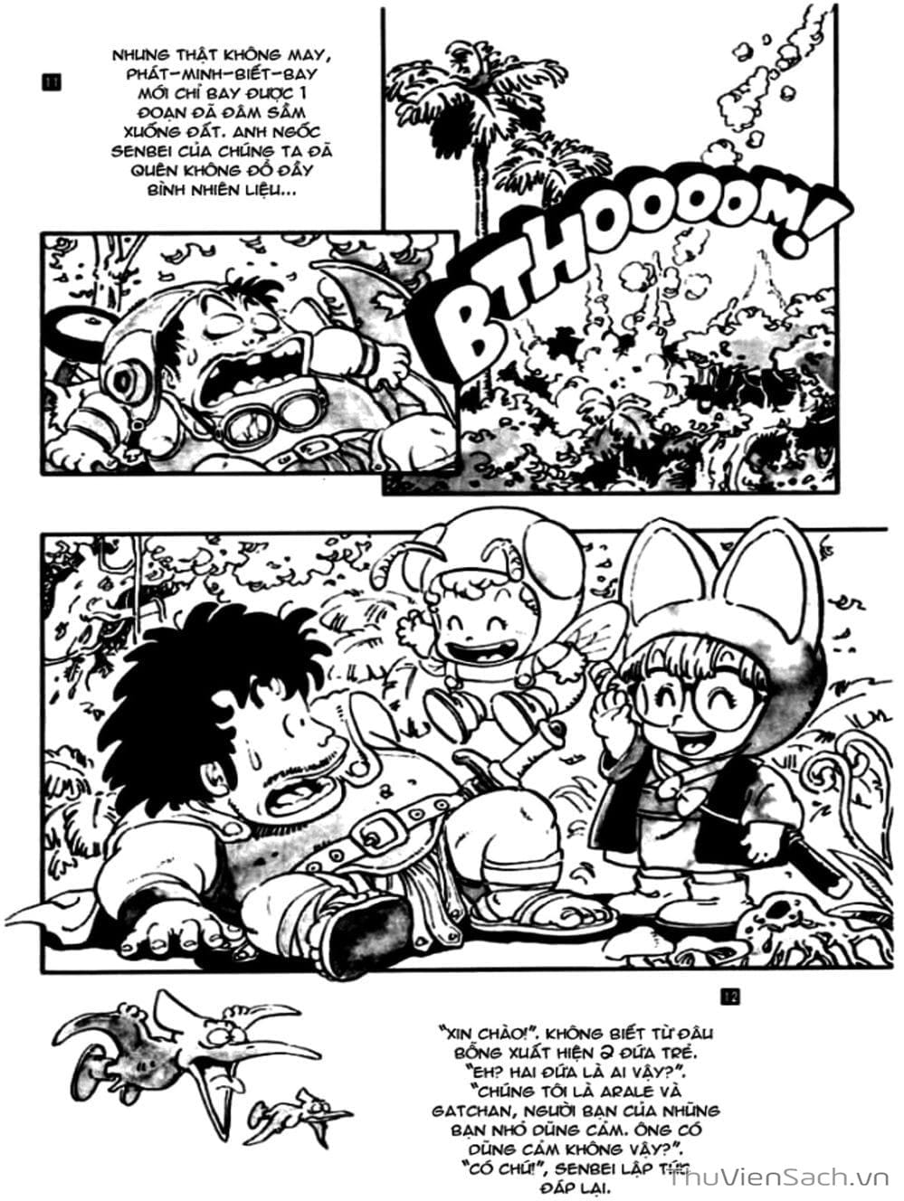 Truyện Tranh Tiến Sĩ Slump - Dr. Slump trang 4