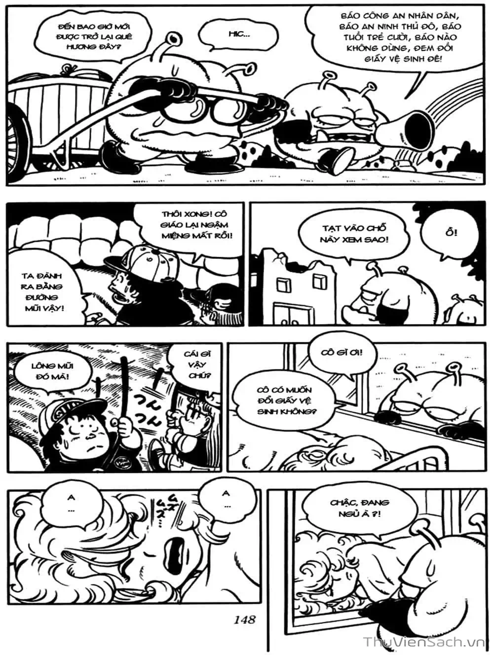Truyện Tranh Tiến Sĩ Slump - Dr. Slump trang 4