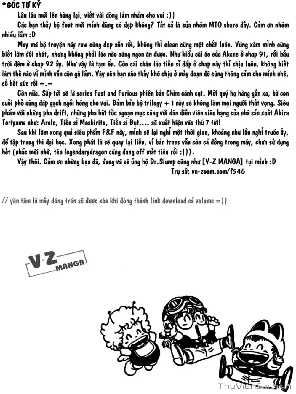 Truyện Tranh Tiến Sĩ Slump - Dr. Slump trang 4