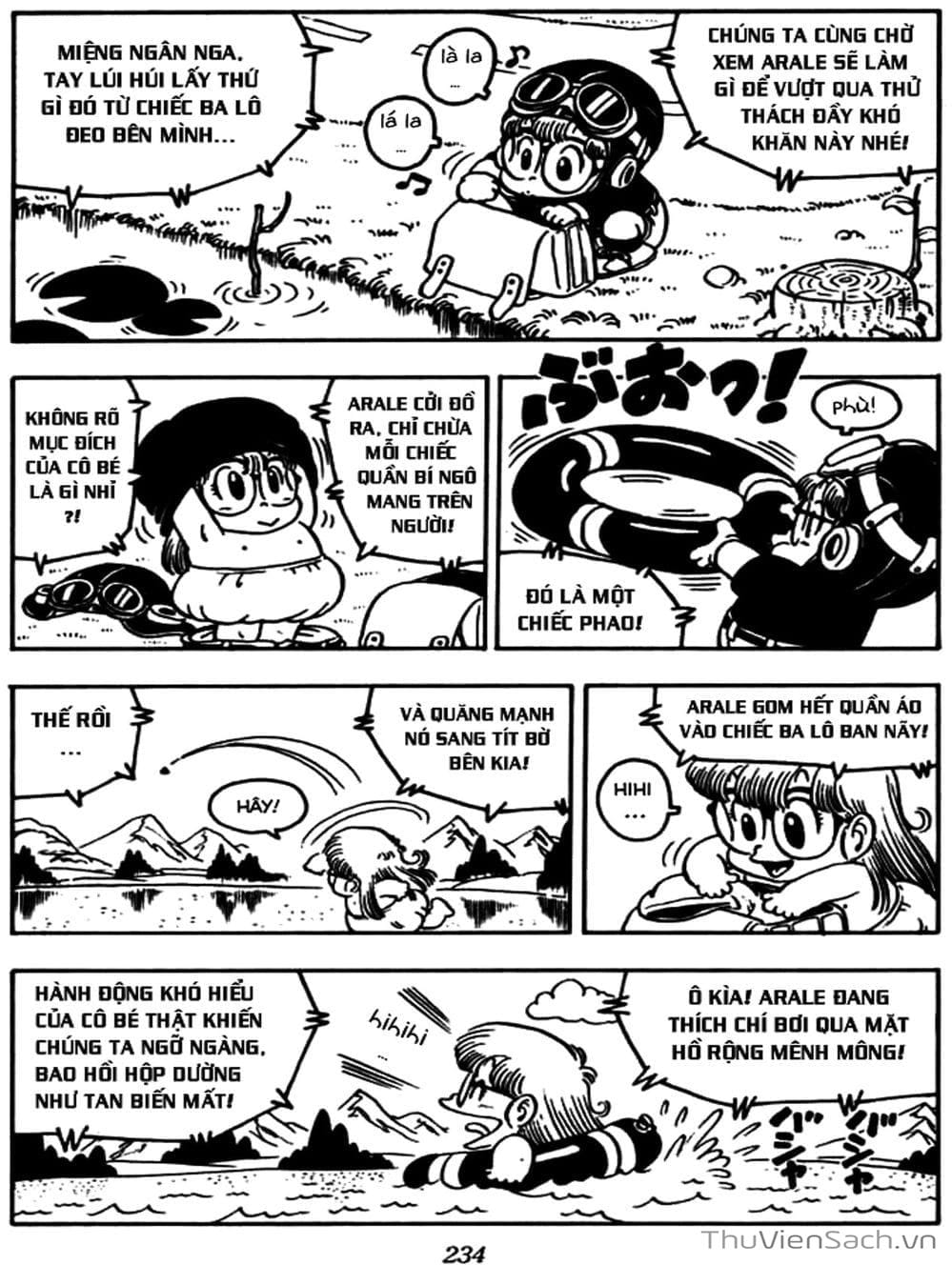 Truyện Tranh Tiến Sĩ Slump - Dr. Slump trang 1314