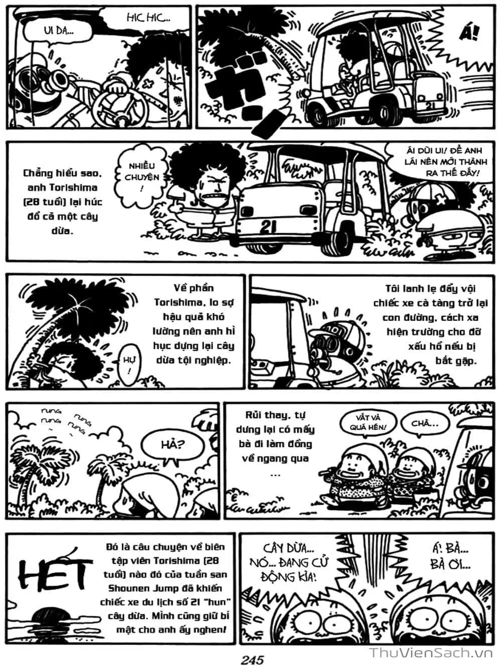 Truyện Tranh Tiến Sĩ Slump - Dr. Slump trang 4