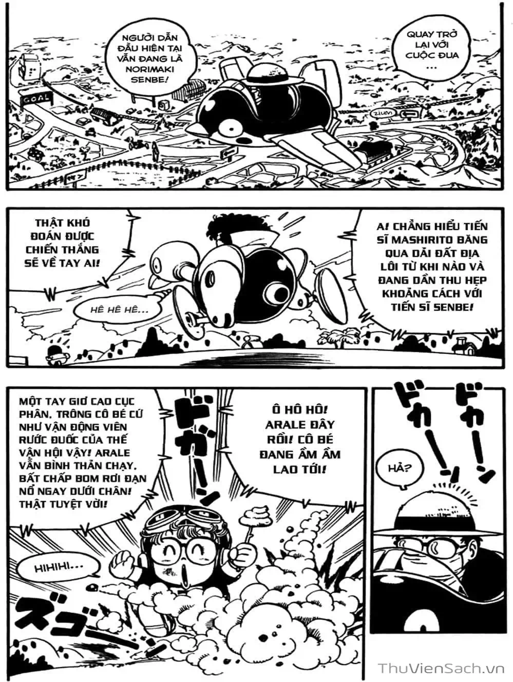 Truyện Tranh Tiến Sĩ Slump - Dr. Slump trang 4