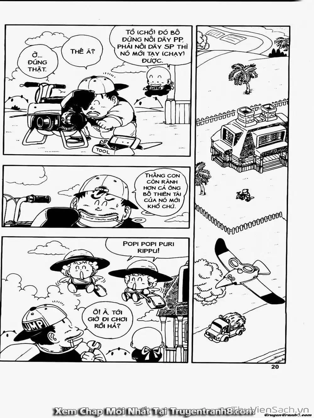 Truyện Tranh Tiến Sĩ Slump - Dr. Slump trang 4