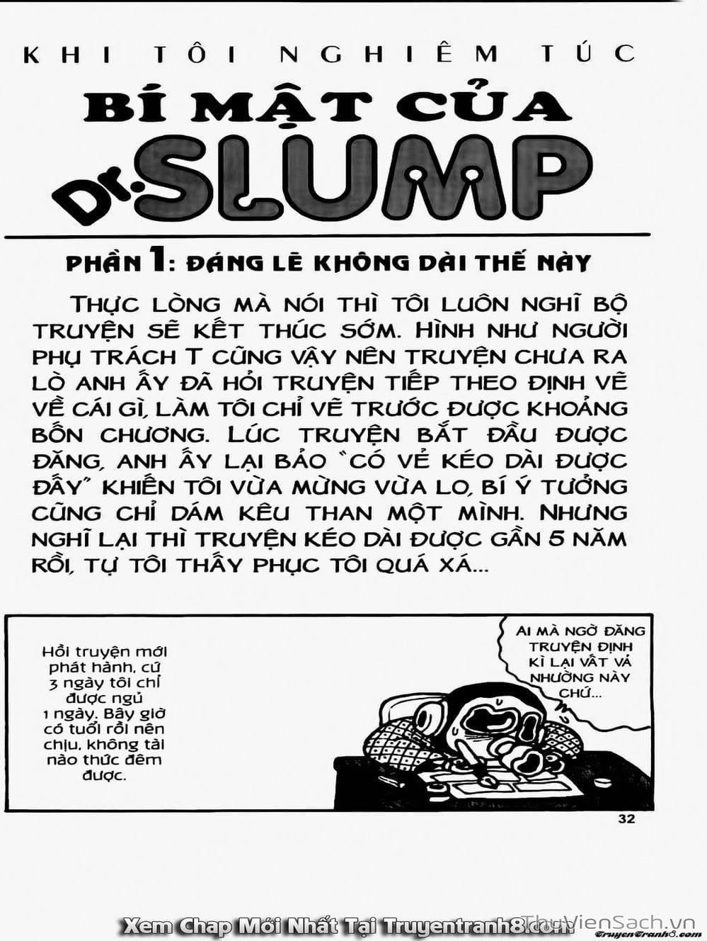 Truyện Tranh Tiến Sĩ Slump - Dr. Slump trang 1383