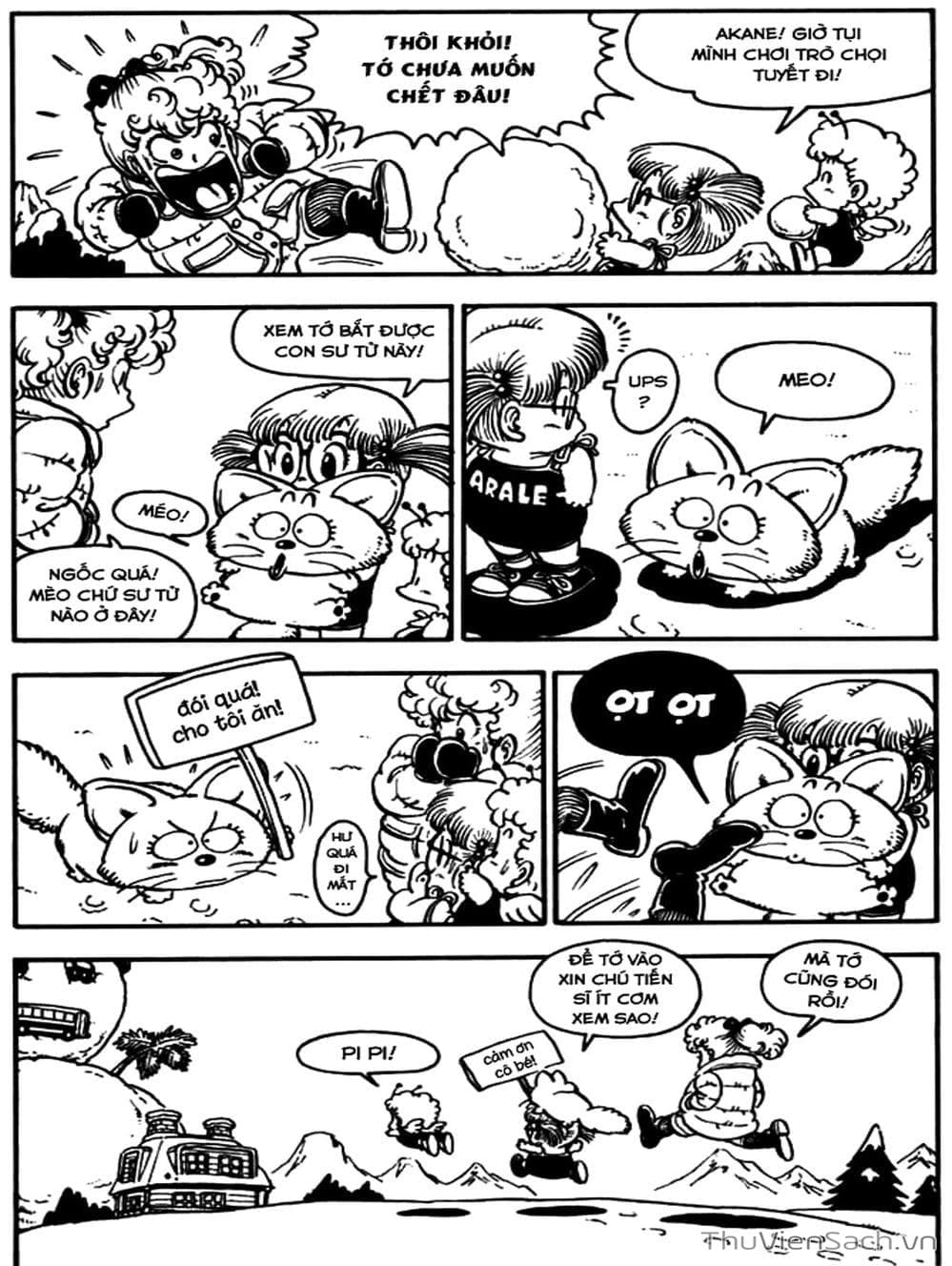 Truyện Tranh Tiến Sĩ Slump - Dr. Slump trang 4