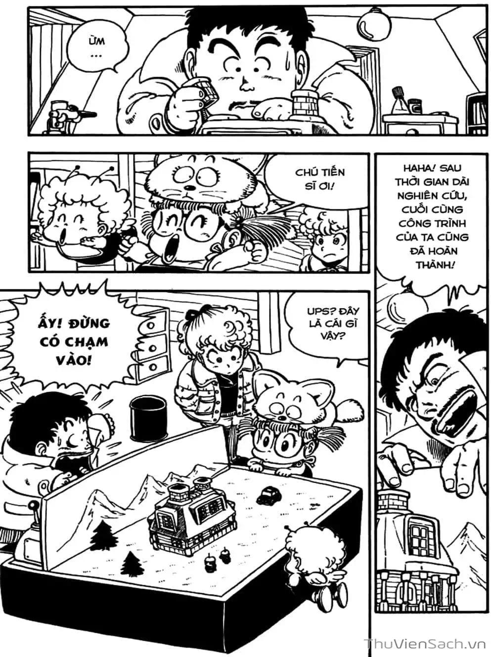 Truyện Tranh Tiến Sĩ Slump - Dr. Slump trang 4