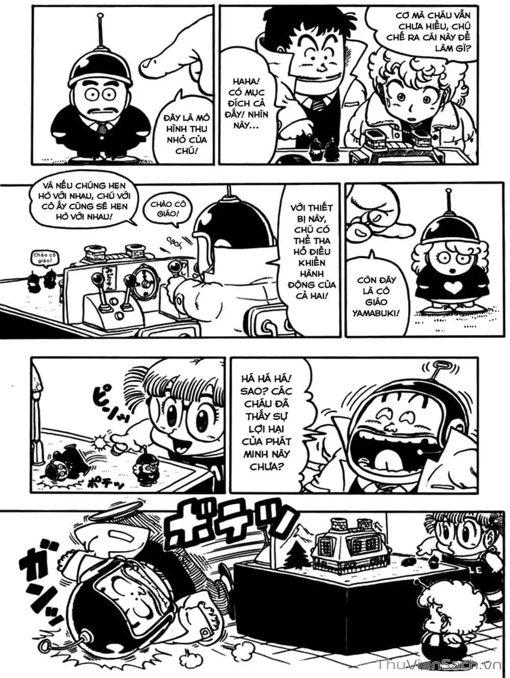 Truyện Tranh Tiến Sĩ Slump - Dr. Slump trang 4