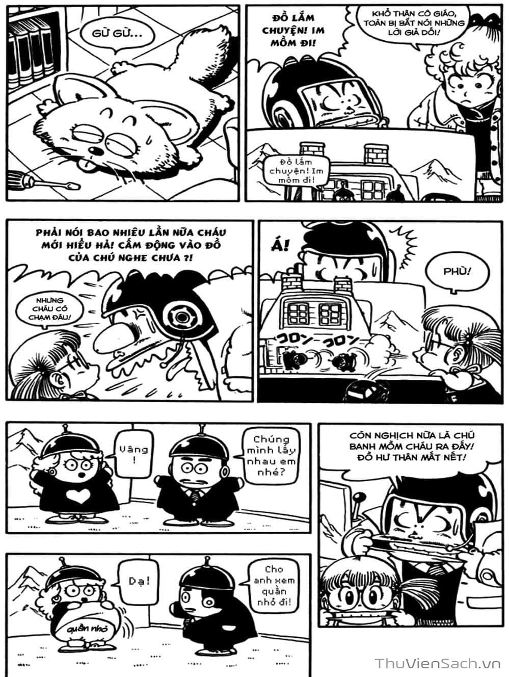 Truyện Tranh Tiến Sĩ Slump - Dr. Slump trang 4