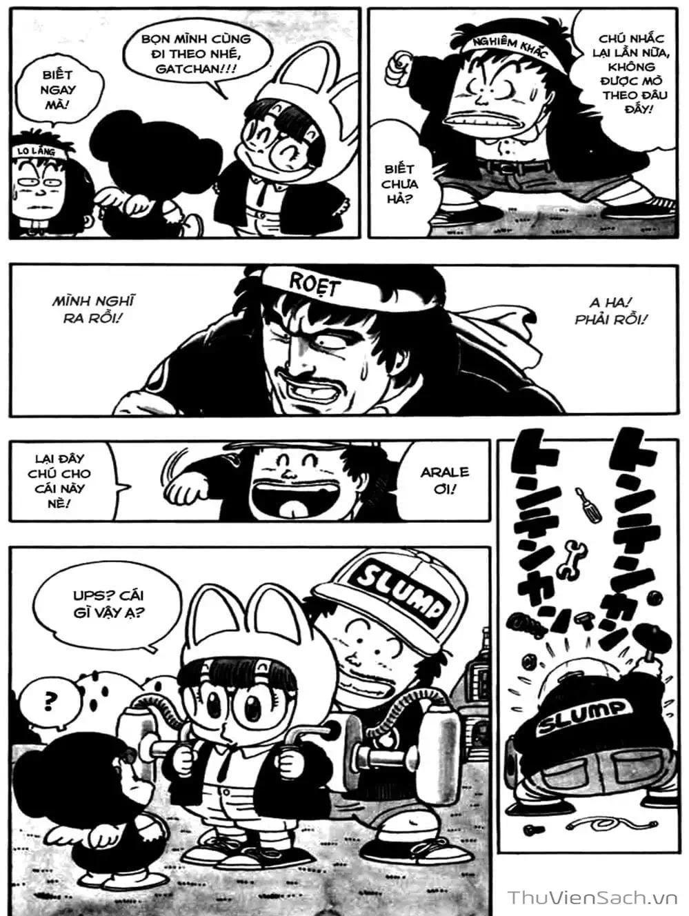 Truyện Tranh Tiến Sĩ Slump - Dr. Slump trang 4