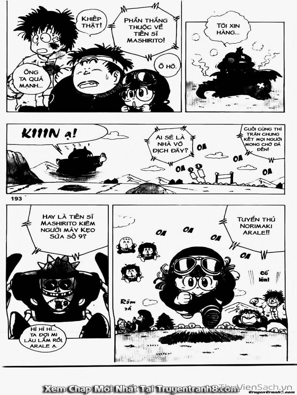 Truyện Tranh Tiến Sĩ Slump - Dr. Slump trang 1498