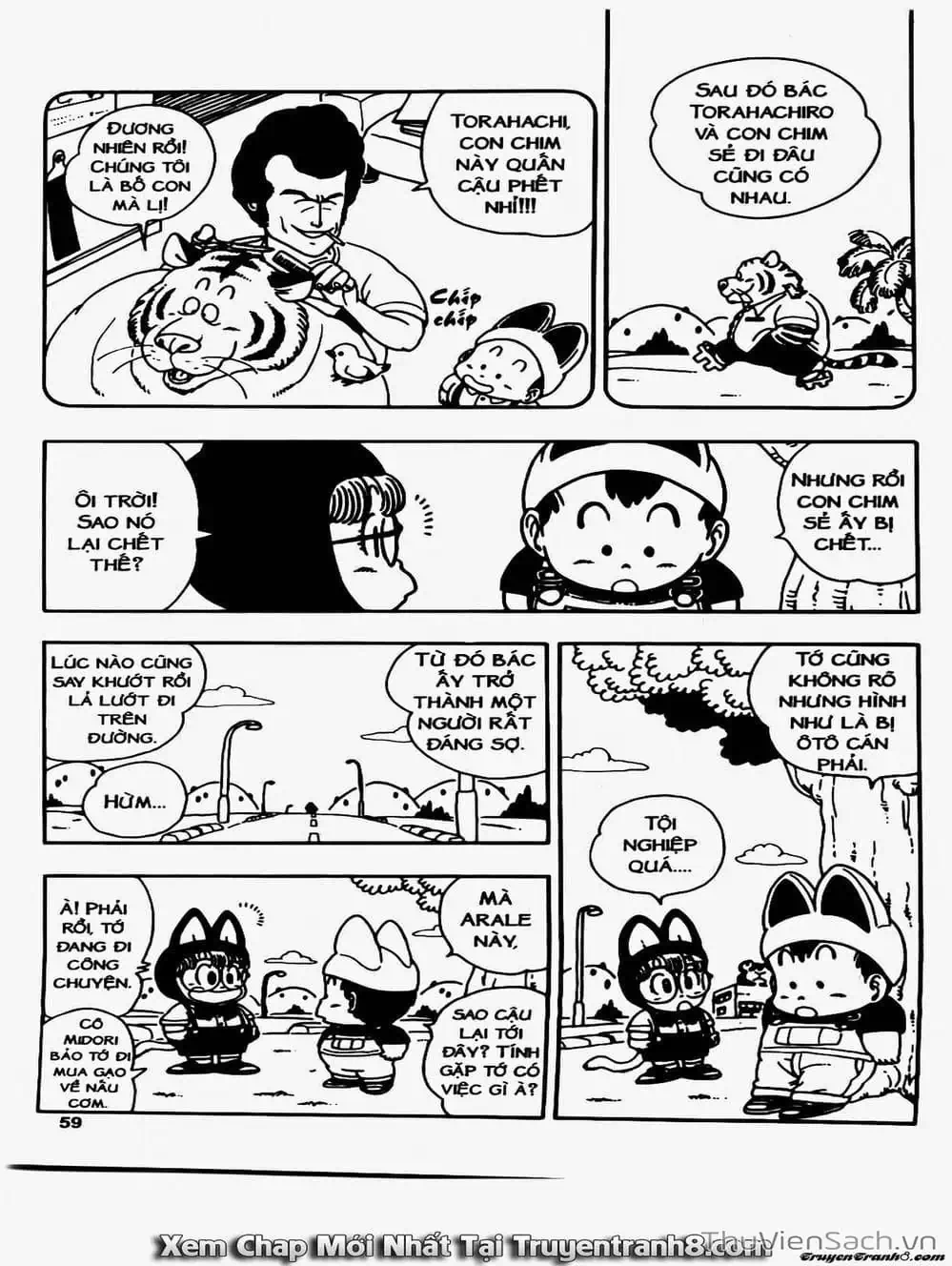 Truyện Tranh Tiến Sĩ Slump - Dr. Slump trang 4