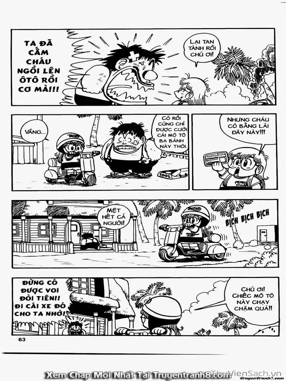 Truyện Tranh Tiến Sĩ Slump - Dr. Slump trang 4