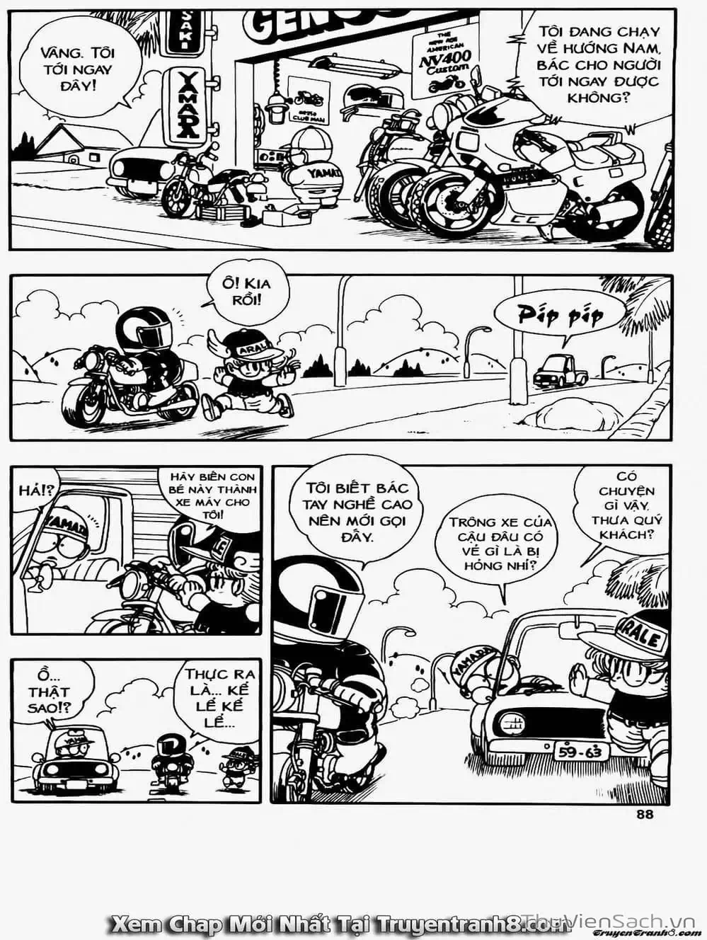 Truyện Tranh Tiến Sĩ Slump - Dr. Slump trang 4