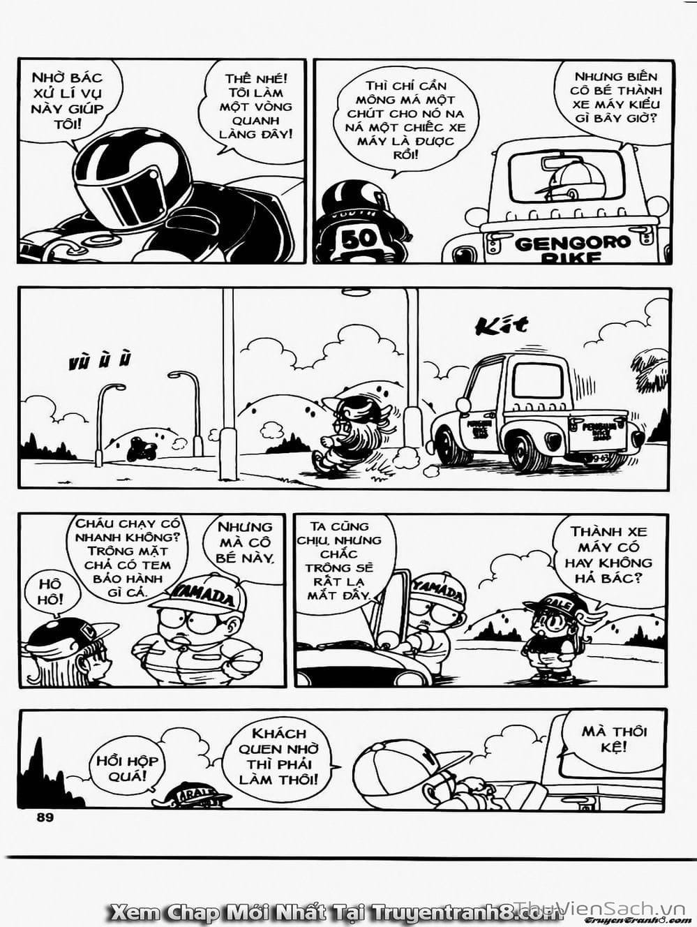 Truyện Tranh Tiến Sĩ Slump - Dr. Slump trang 1817