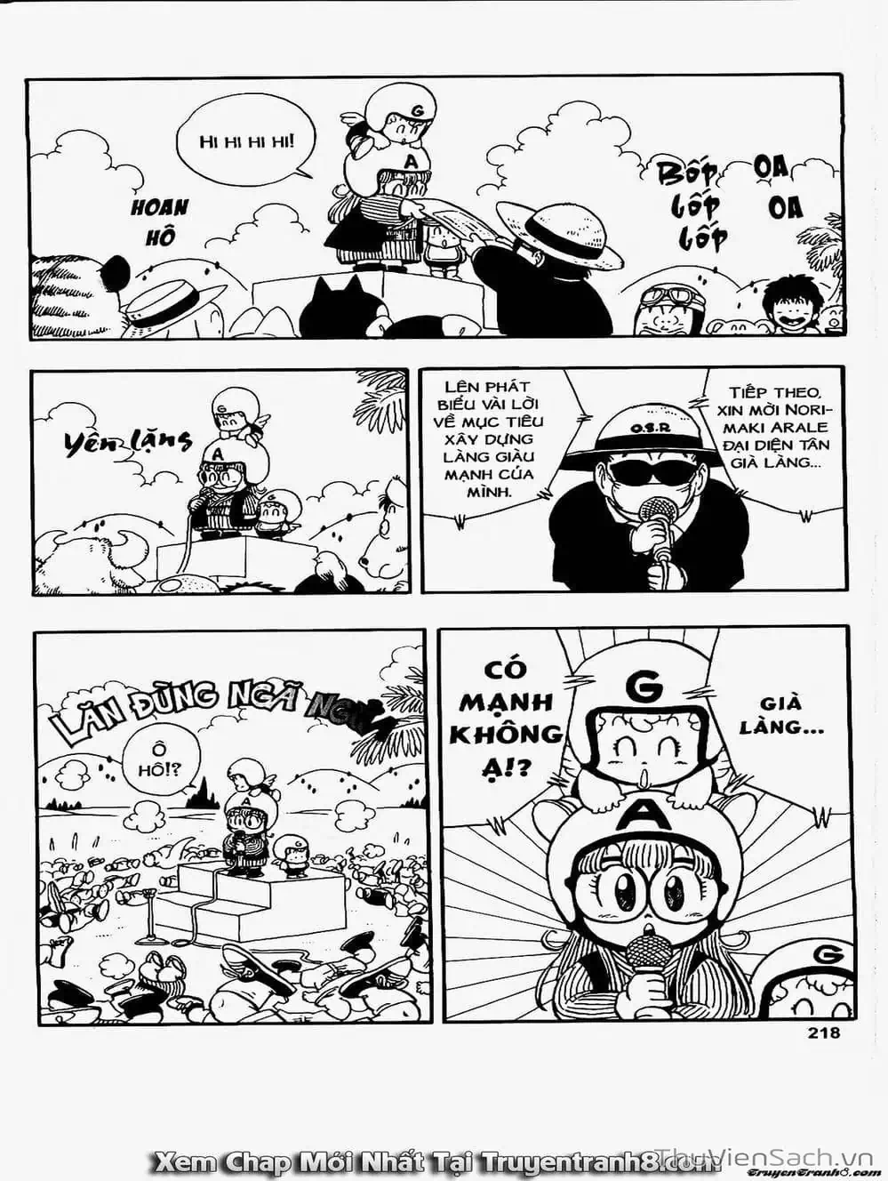 Truyện Tranh Tiến Sĩ Slump - Dr. Slump trang 4