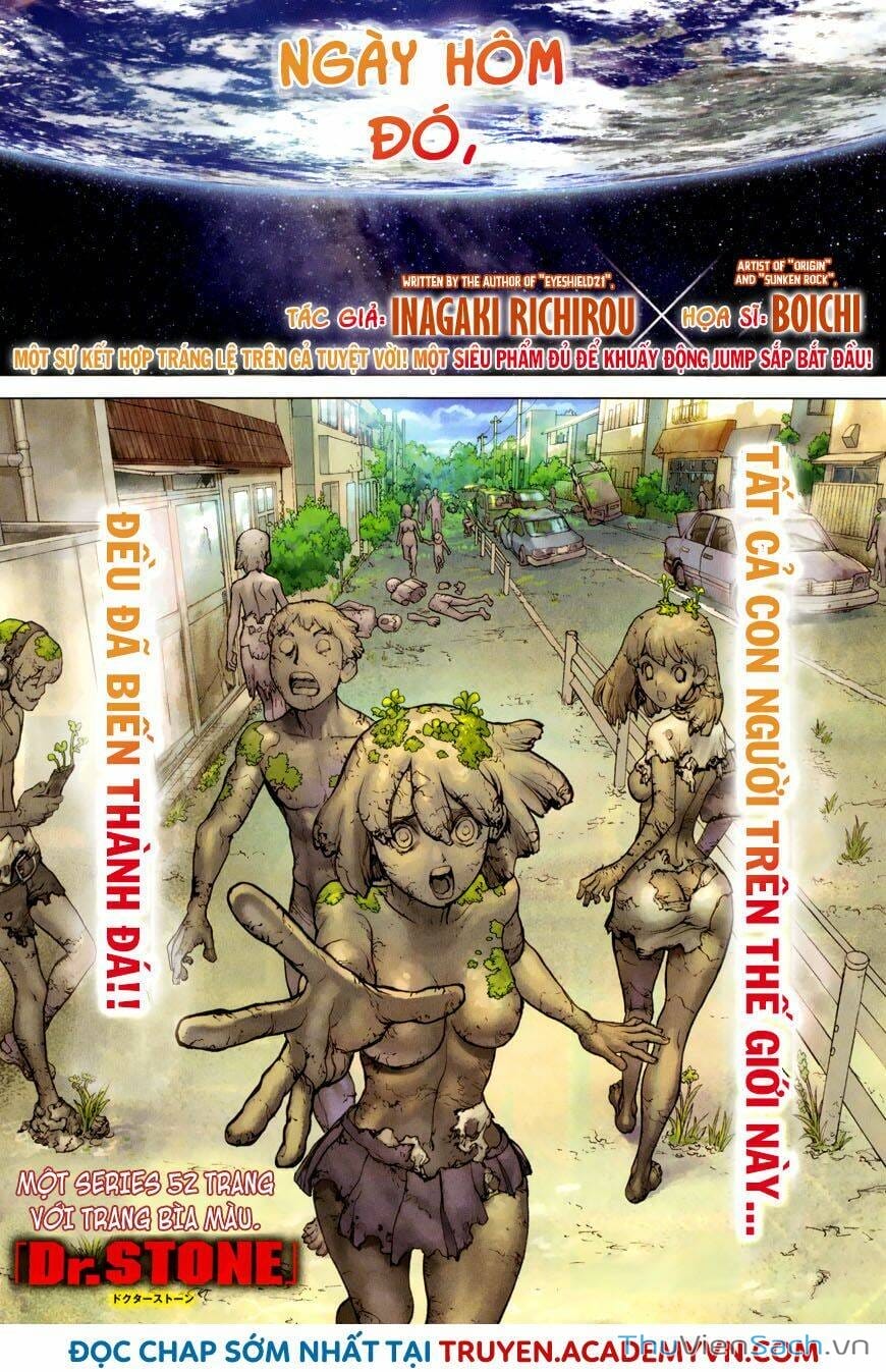 Truyện Tranh Dr. Stone - Hồi Sinh Thế Giới trang 3