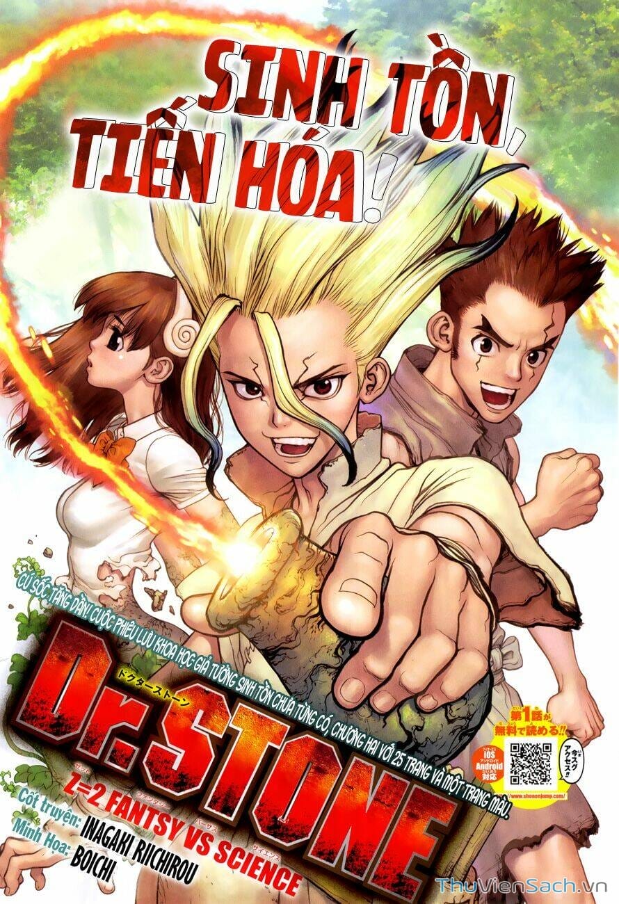 Truyện Tranh Dr. Stone - Hồi Sinh Thế Giới trang 3