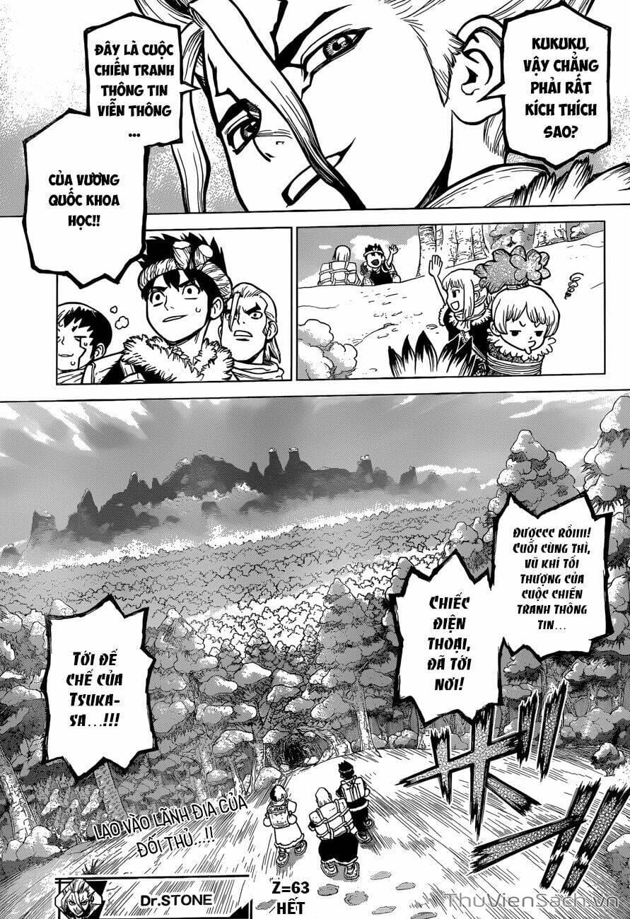 Truyện Tranh Dr. Stone - Hồi Sinh Thế Giới trang 3