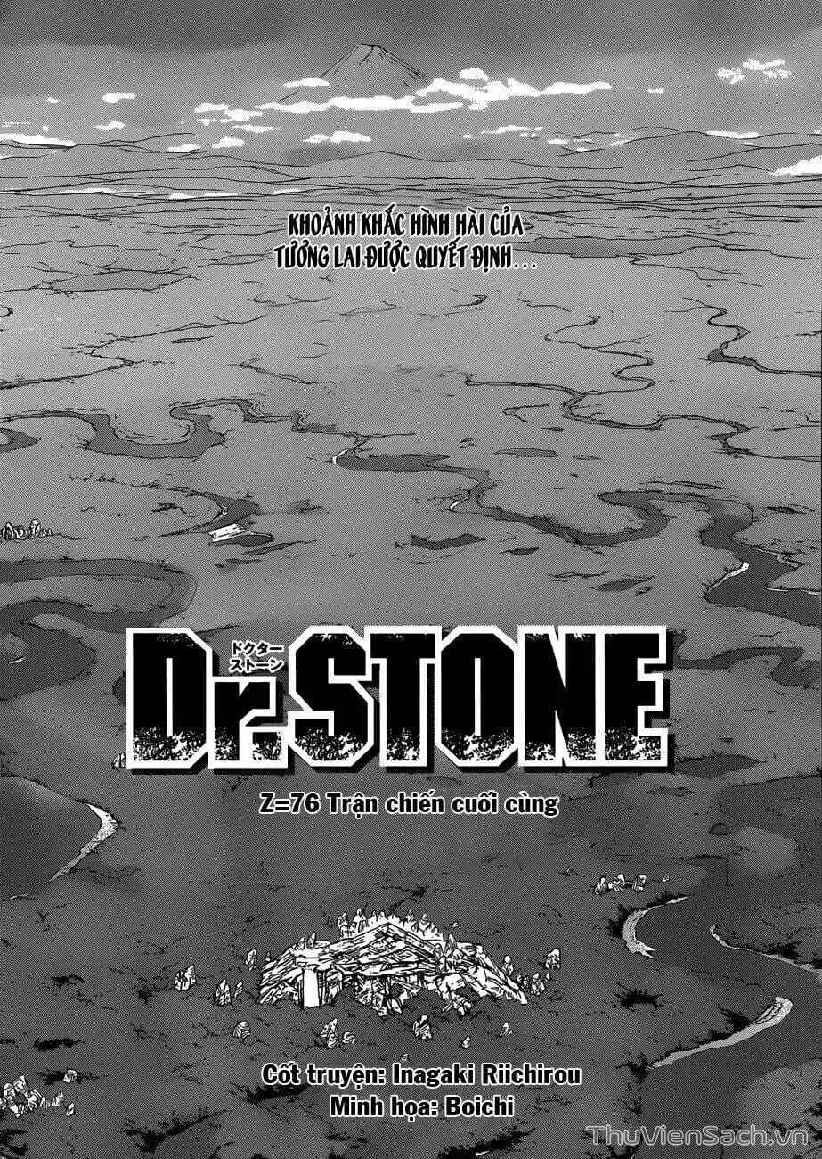 Truyện Tranh Dr. Stone - Hồi Sinh Thế Giới trang 3