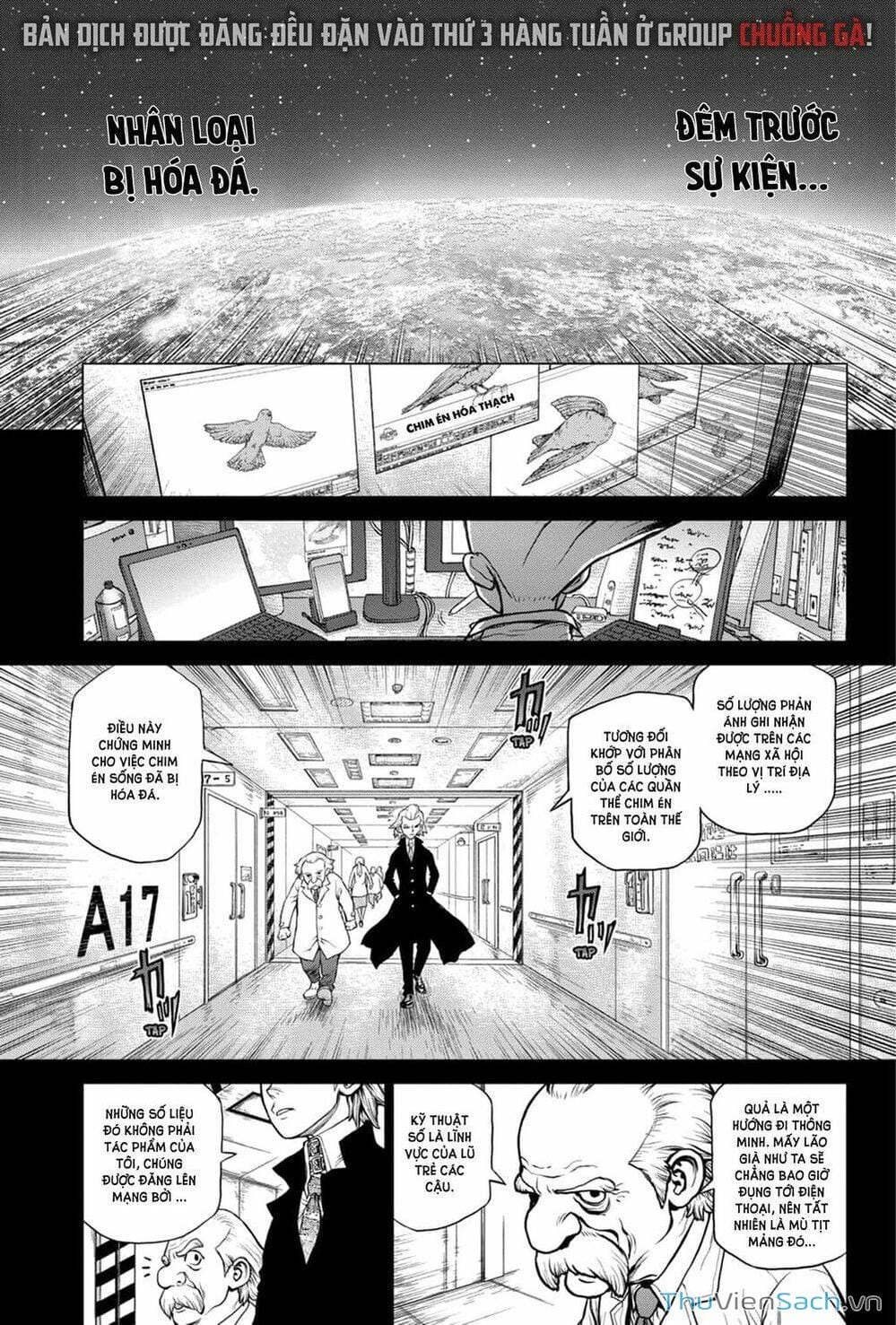 Truyện Tranh Dr. Stone - Hồi Sinh Thế Giới trang 3