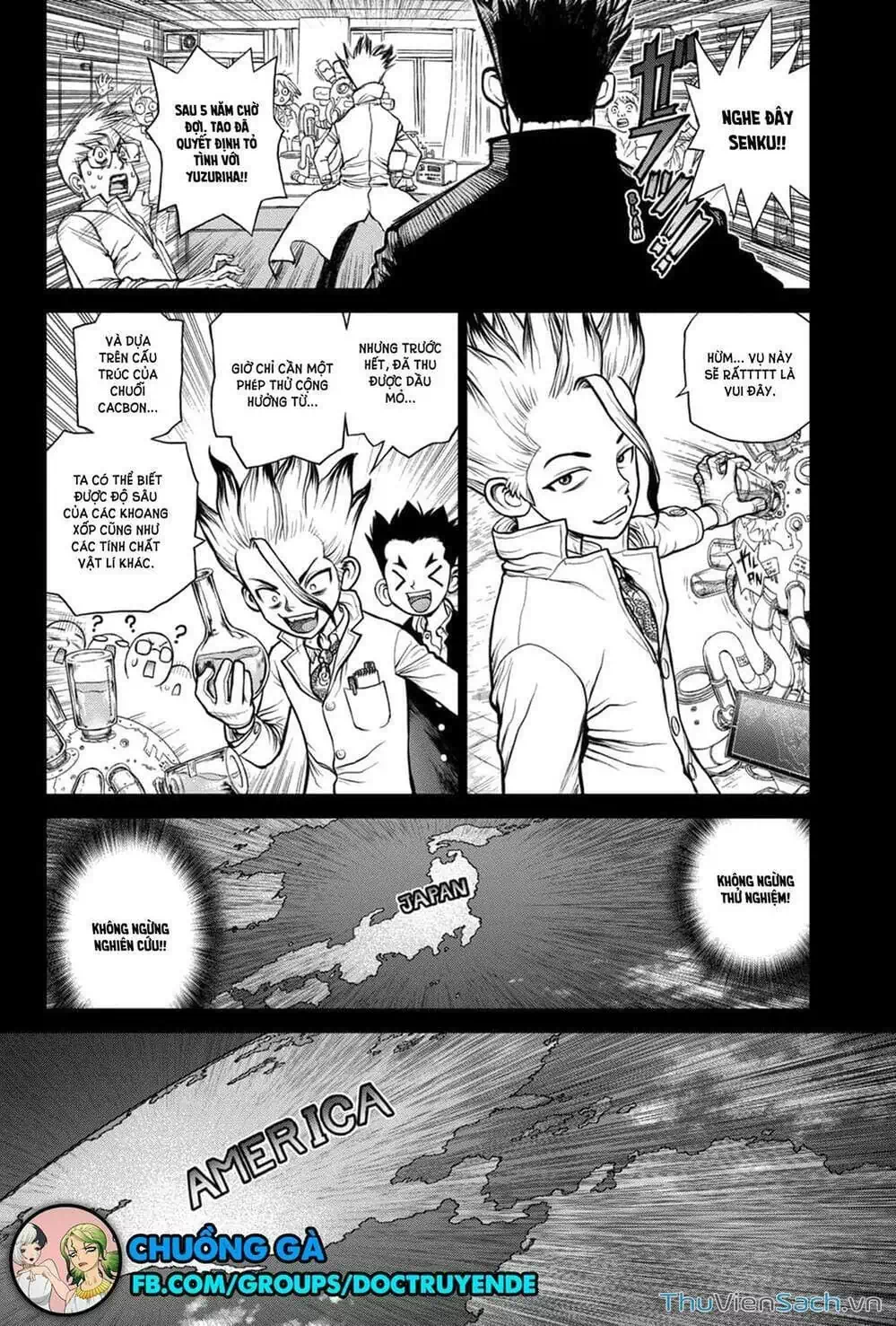 Truyện Tranh Dr. Stone - Hồi Sinh Thế Giới trang 3