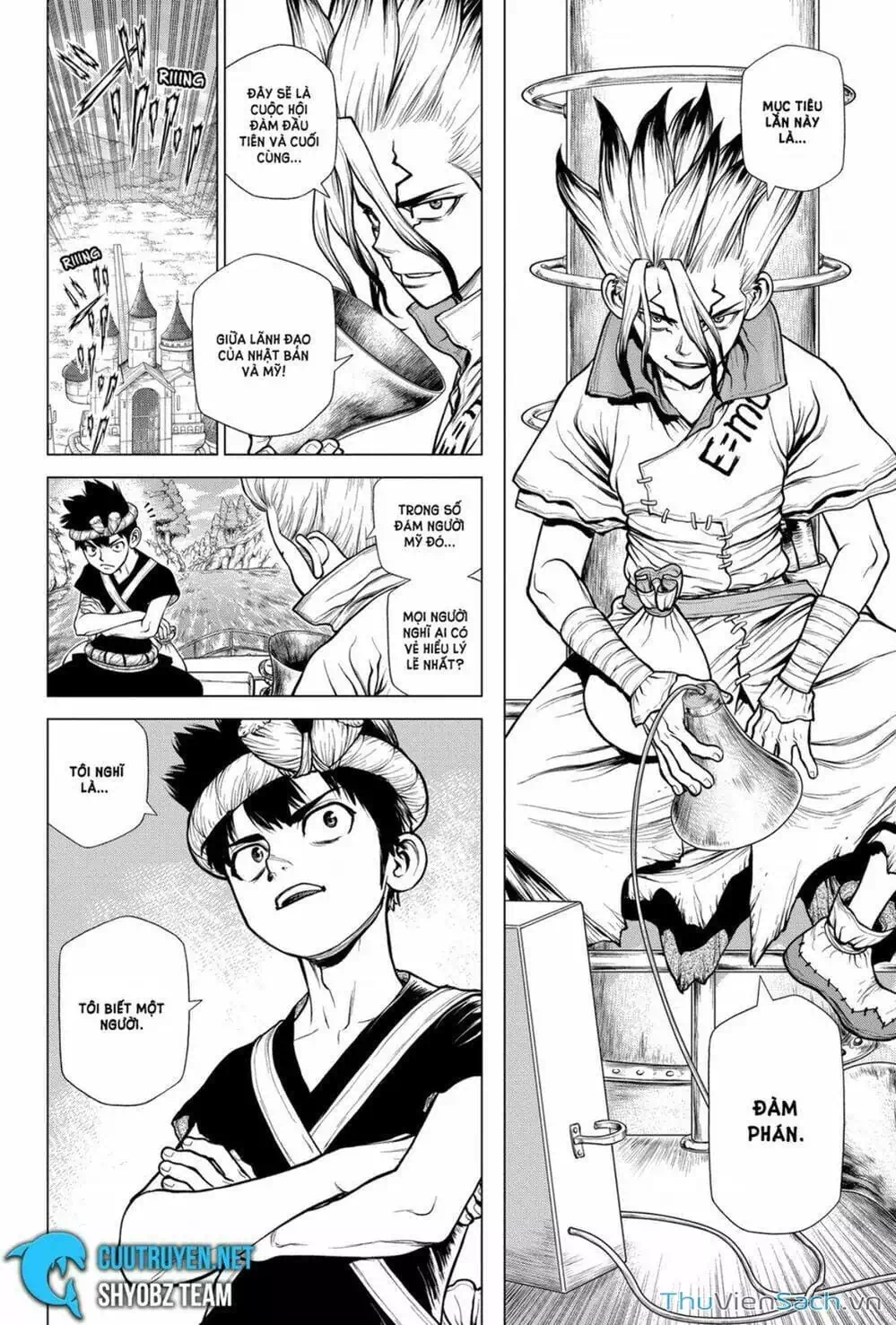 Truyện Tranh Dr. Stone - Hồi Sinh Thế Giới trang 3