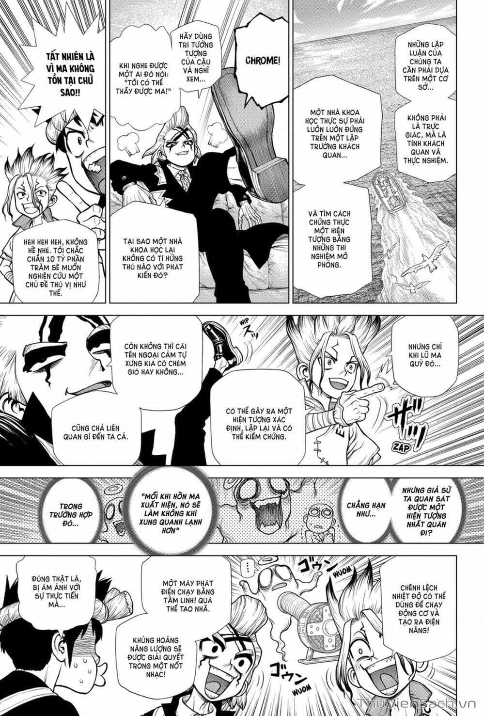 Truyện Tranh Dr. Stone - Hồi Sinh Thế Giới trang 3