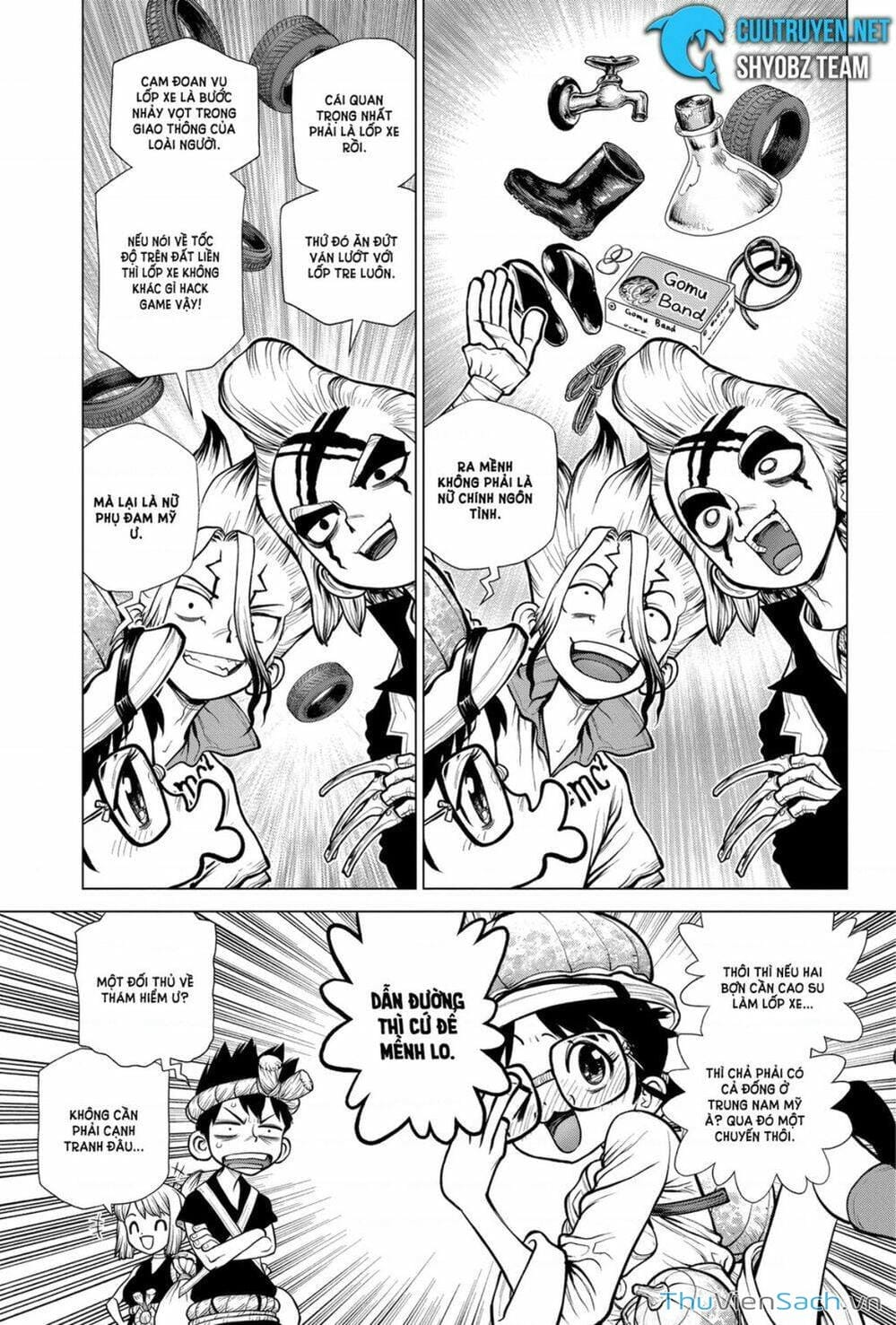 Truyện Tranh Dr. Stone - Hồi Sinh Thế Giới trang 3