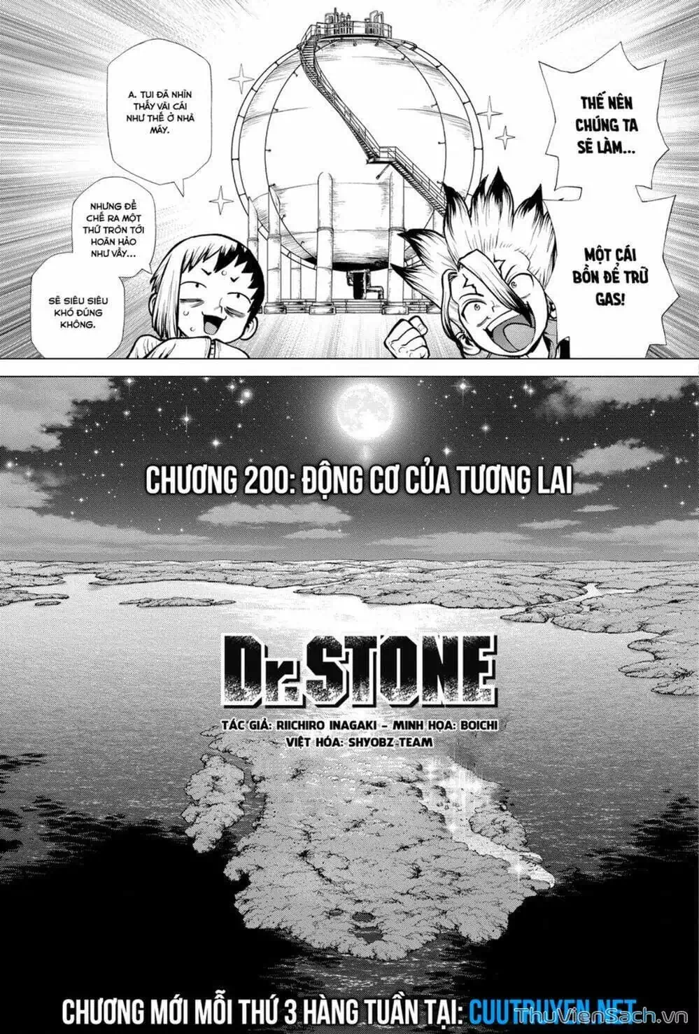 Truyện Tranh Dr. Stone - Hồi Sinh Thế Giới trang 3