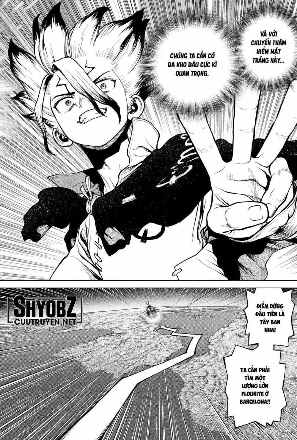 Truyện Tranh Dr. Stone - Hồi Sinh Thế Giới trang 3