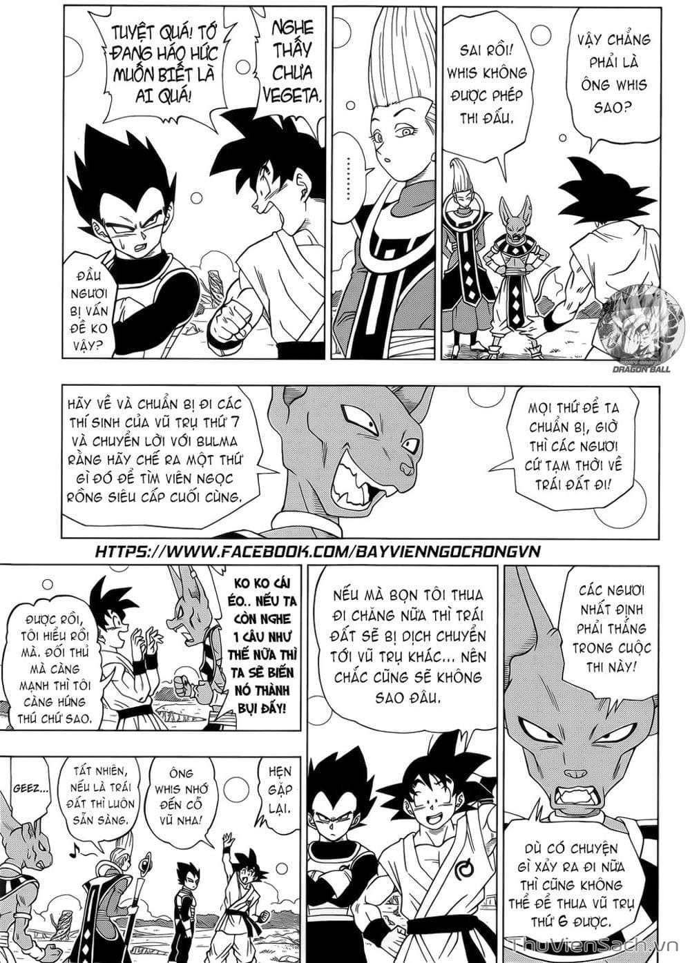 Truyện Tranh Truy Tìm Ngọc Rồng Siêu Cấp - Dragon Ball Super trang 3