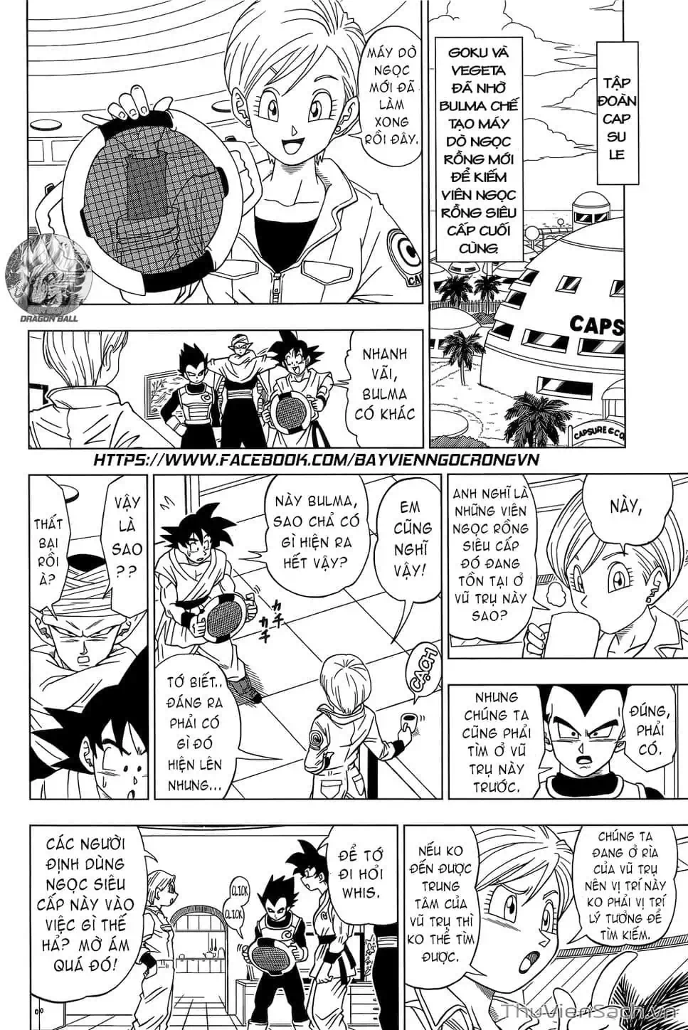 Truyện Tranh Truy Tìm Ngọc Rồng Siêu Cấp - Dragon Ball Super trang 3