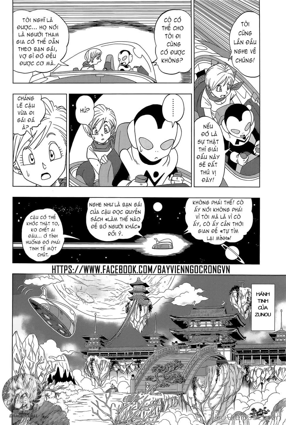 Truyện Tranh Truy Tìm Ngọc Rồng Siêu Cấp - Dragon Ball Super trang 3