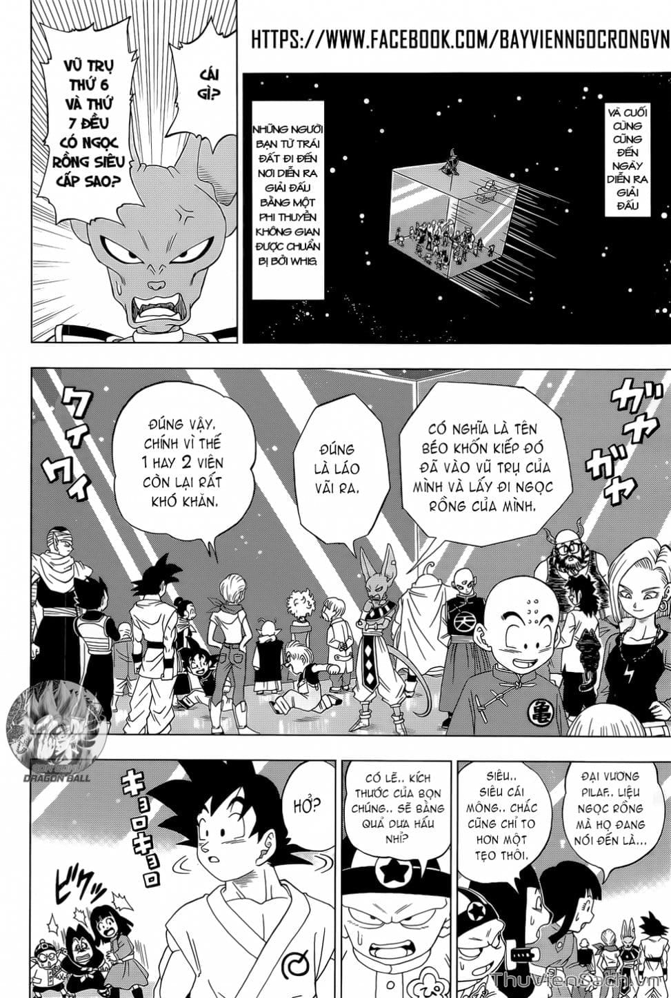 Truyện Tranh Truy Tìm Ngọc Rồng Siêu Cấp - Dragon Ball Super trang 3