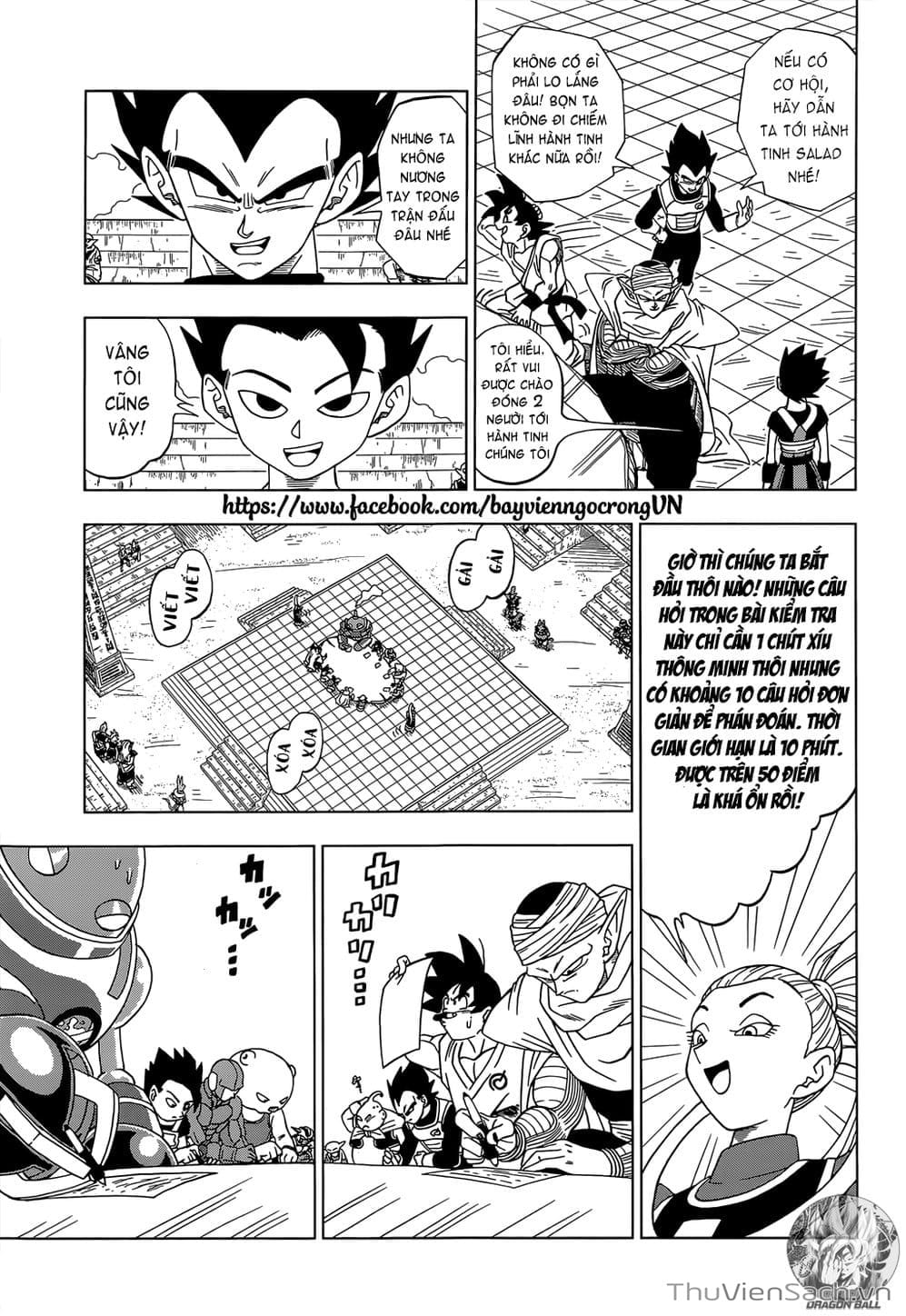 Truyện Tranh Truy Tìm Ngọc Rồng Siêu Cấp - Dragon Ball Super trang 3