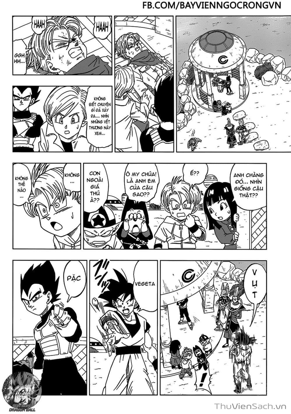 Truyện Tranh Truy Tìm Ngọc Rồng Siêu Cấp - Dragon Ball Super trang 3