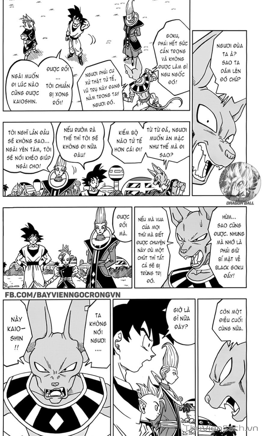 Truyện Tranh Truy Tìm Ngọc Rồng Siêu Cấp - Dragon Ball Super trang 3