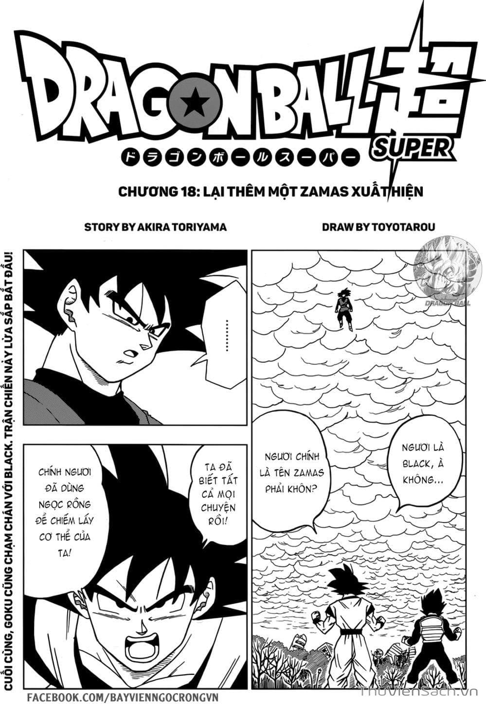 Truyện Tranh Truy Tìm Ngọc Rồng Siêu Cấp - Dragon Ball Super trang 3