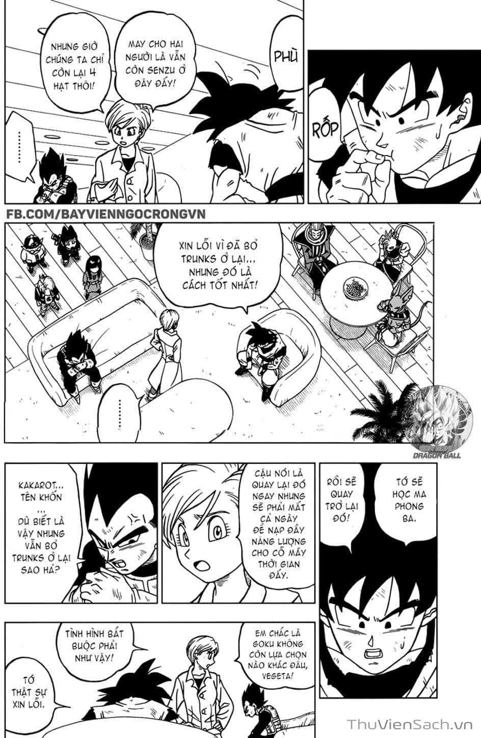 Truyện Tranh Truy Tìm Ngọc Rồng Siêu Cấp - Dragon Ball Super trang 3